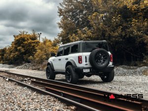 Ford Bronco Custom Wheels - HF6-4 by Vossen - Satin Black